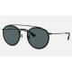 ROUND DOUBLE BRIDGE
Lenses: Blue/Gray Classic  +  Frame: Black