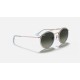 ROUND DOUBLE BRIDGE
Lenses: Grey Gradient  +  Frame: Light Blue
