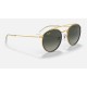 ROUND DOUBLE BRIDGE
Lenses: Grey Gradient  +  Frame: Legend Gold