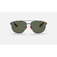 RB3659M SCUDERIA FERRARI COLLECTION
Lenses: Green Classic  +  Frame: Black