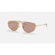 RB3668
Lenses: Brown Photochromic Classic  +  Frame: Shiny Gold