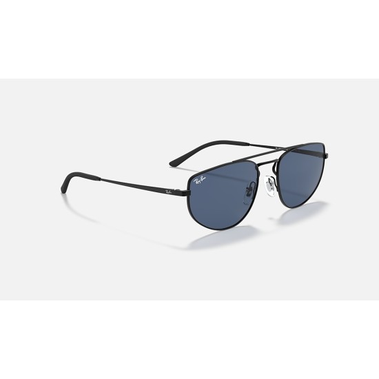 RB3668
Lenses: Dark Blue Classic  +  Frame: Rubber Black
