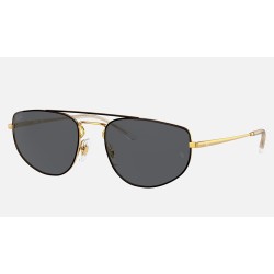 RB3668
Lenses: Grey Classic  +  Frame: Shiny Gold