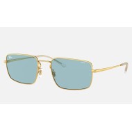 RB3669
Lenses: Blue Photochromic Classic  +  Frame: Shiny Gold