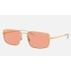 RB3669
Lenses: Red Photochromic Classic  +  Frame: Shiny Gold