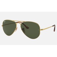 AVIATOR METAL II
Lenses: Green Classic G-15  +  Frame: Gold