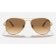 AVIATOR METAL II
Lenses: Light Brown Gradient  +  Frame: Gold