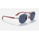 RB3696M SCUDERIA FERRARI COLLECTION
Lenses: Blue Classic  +  Frame: Gunmetal