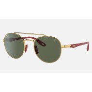 RB3696M SCUDERIA FERRARI COLLECTION
Lenses: Green Classic  +  Frame: Gold