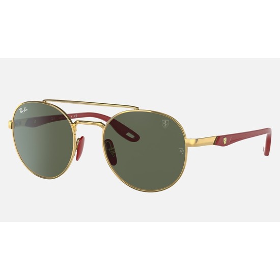 RB3696M SCUDERIA FERRARI COLLECTION
Lenses: Green Classic  +  Frame: Gold