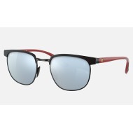 RB3698M SCUDERIA FERRARI COLLECTION
Lenses: Silver Mirror  +  Frame: Matte Black On Black