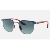 RB3698M SCUDERIA FERRARI COLLECTION
Lenses: Blue Gradient  +  Frame: Blue On Gunmetal