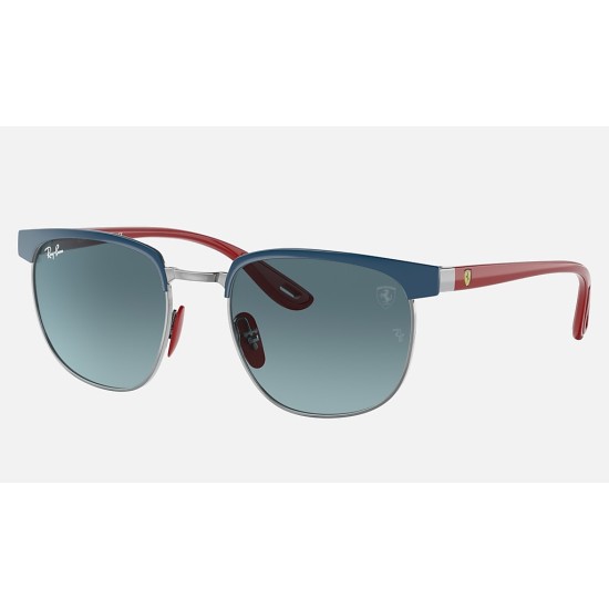 RB3698M SCUDERIA FERRARI COLLECTION
Lenses: Blue Gradient  +  Frame: Blue On Gunmetal
