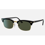 CLUBMASTER SQUARE LEGEND GOLD
Lenses: Green Classic  +  Frame: Shiny Black