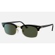 CLUBMASTER SQUARE LEGEND GOLD
Lenses: Green Classic  +  Frame: Shiny Black