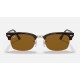 CLUBMASTER SQUARE
Lenses: Brown Classic B-15  +  Frame: Shiny Havana