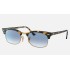 Clubmaster Square
Lenses: Light Blue Gradient  +  Frame: Yellow Havana