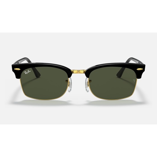 CLUBMASTER SQUARE LEGEND
Lenses: Green Classic G-15  +  Frame: Black