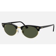 CLUBMASTER OVAL LEGEND GOLD
Lenses: Green Classic G-15  +  Frame: Shiny Black
