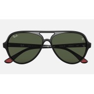 RB4125M SCUDERIA FERRARI COLLECTION
Lenses: Green Classic G-15  +  Frame: Black