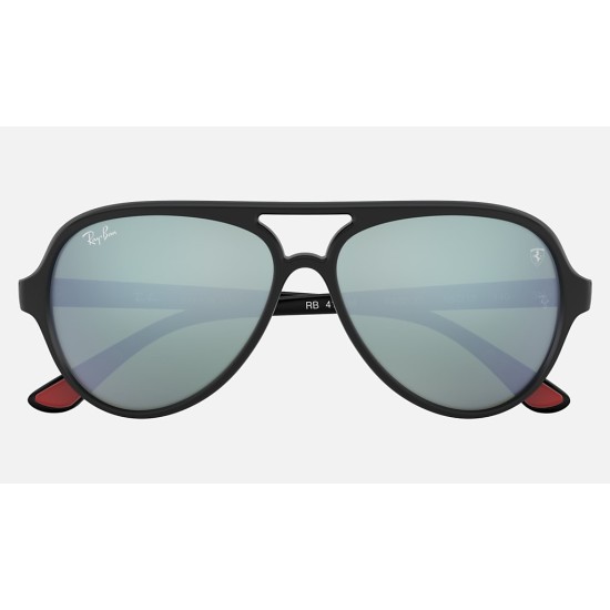 RB4125M SCUDERIA FERRARI COLLECTION
Lenses: Silver Mirror  +  Frame: Black