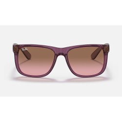 JUSTIN CLASSIC
Lenses: Brown Gradient  +  Frame: Transparent Violet