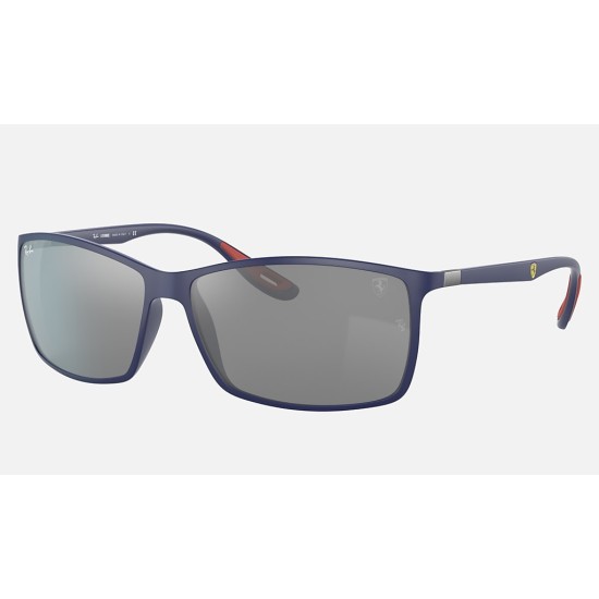 RB4179M SCUDERIA FERRARI COLLECTIONLenses: Grey Mirror  +  Frame: Blue