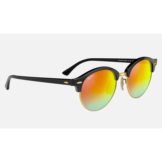 CLUBROUND FLASH LENSES
Lenses: Orange Mirror  +  Frame: Black