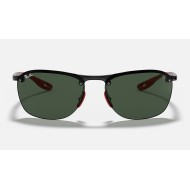 RB4302M SCUDERIA FERRARI COLLECTION
Lenses: Green Classic  +  Frame: Black
