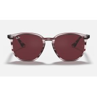 RB4306
Lenses: Dark Violet Classic  +  Frame: Striped Bordeaux Havana