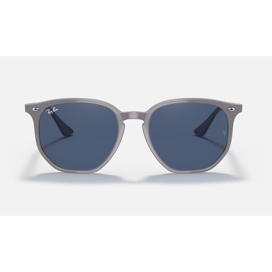 RB4306
Lenses: Dark Blue Classic  +  Frame: Grey