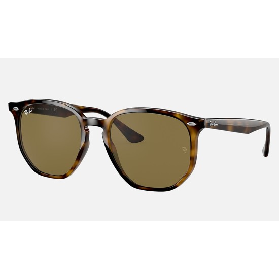 RB4306
Lenses: Dark Brown Classic B-15  +  Frame: Tortoise