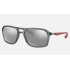 RB4329M SCUDERIA FERRARI COLLECTION
Lenses: Grey Mirror  +  Frame: Transparent Grey