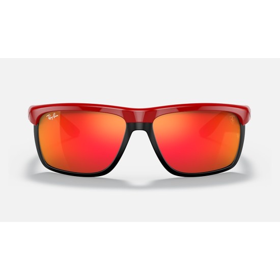 RB4363M SCUDERIA FERRARI COLLECTION
Lenses: Red Mirror  +  Frame: Red