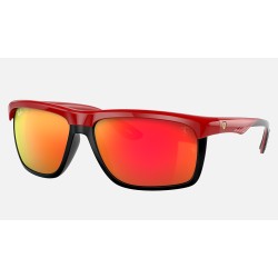 RB4363M SCUDERIA FERRARI COLLECTION
Lenses: Red Mirror  +  Frame: Red