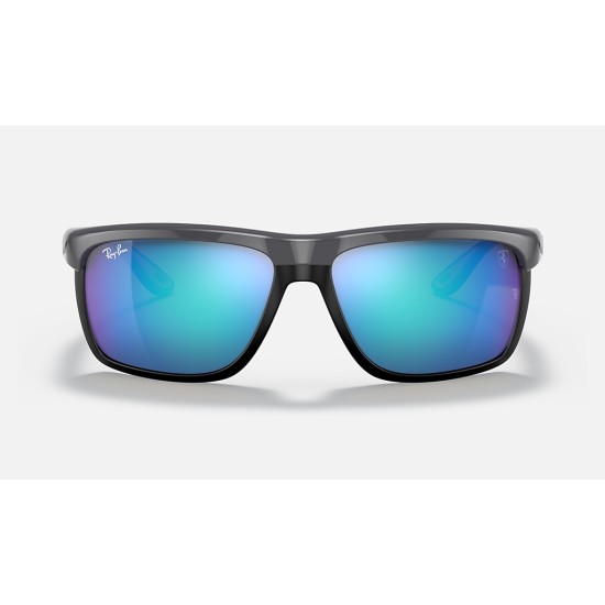 RB4363M SCUDERIA FERRARI COLLECTION
Lenses: Blue Mirror  +  Frame: Grey