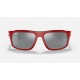 RB4364M SCUDERIA FERRARI COLLECTION
Lenses: Grey Mirror  +  Frame: Red