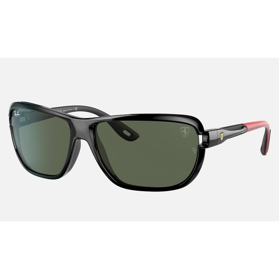 RB4365M SCUDERIA FERRARI COLLECTION
Lenses: Green Classic G-15  +  Frame: Black