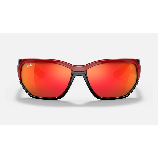 RB4366M SCUDERIA FERRARI COLLECTION
Lenses: Red Mirror  +  Frame: Red
