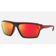 RB4370M SCUDERIA FERRARI COLLECTION
Lenses: Red Mirror  +  Frame: Black