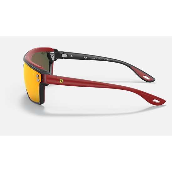 RB4370M SCUDERIA FERRARI COLLECTION
Lenses: Red Mirror  +  Frame: Black