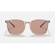 RB4387 EVOLVE
Lenses: Brown Photochromic Classic  +  Frame: Light Brown