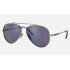 AVIATOR II TITANIUM
Lenses: Grey Blue Mirror  +  Frame: Silver