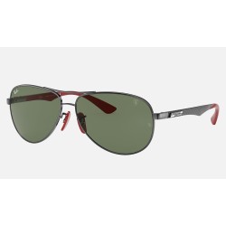 RB8313M SCUDERIA FERRARI COLLECTION
Lenses: Green Classic  +  Frame: Gunmetal