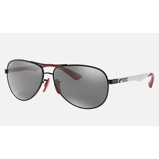 RB8313M SCUDERIA FERRARI COLLECTION
Lenses: Grey Mirror  +  Frame: Black