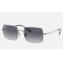 RECTANGLE 1969
Lenses: Polarized Blue/Grey Gradient  +  Frame: Silver