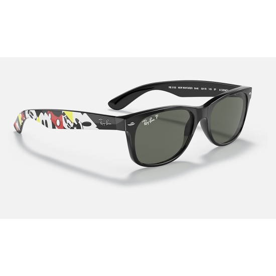 RB2132 MICKEY J19
Lenses: Polarized Green Classic G-15  +  Frame: Black
