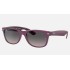 NEW WAYFARER CLASSIC
Lenses: Polarized Grey Gradient  +  Frame: Violet On Transparent Violet