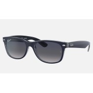 NEW WAYFARER CLASSIC
Lenses: Polarized Blue Gradient  +  Frame: Blue On Transparent Blue