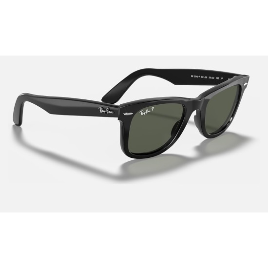 ORIGINAL WAYFARER CLASSIC
Lenses: Polarized Green Classic G-15  +  Frame: Black
